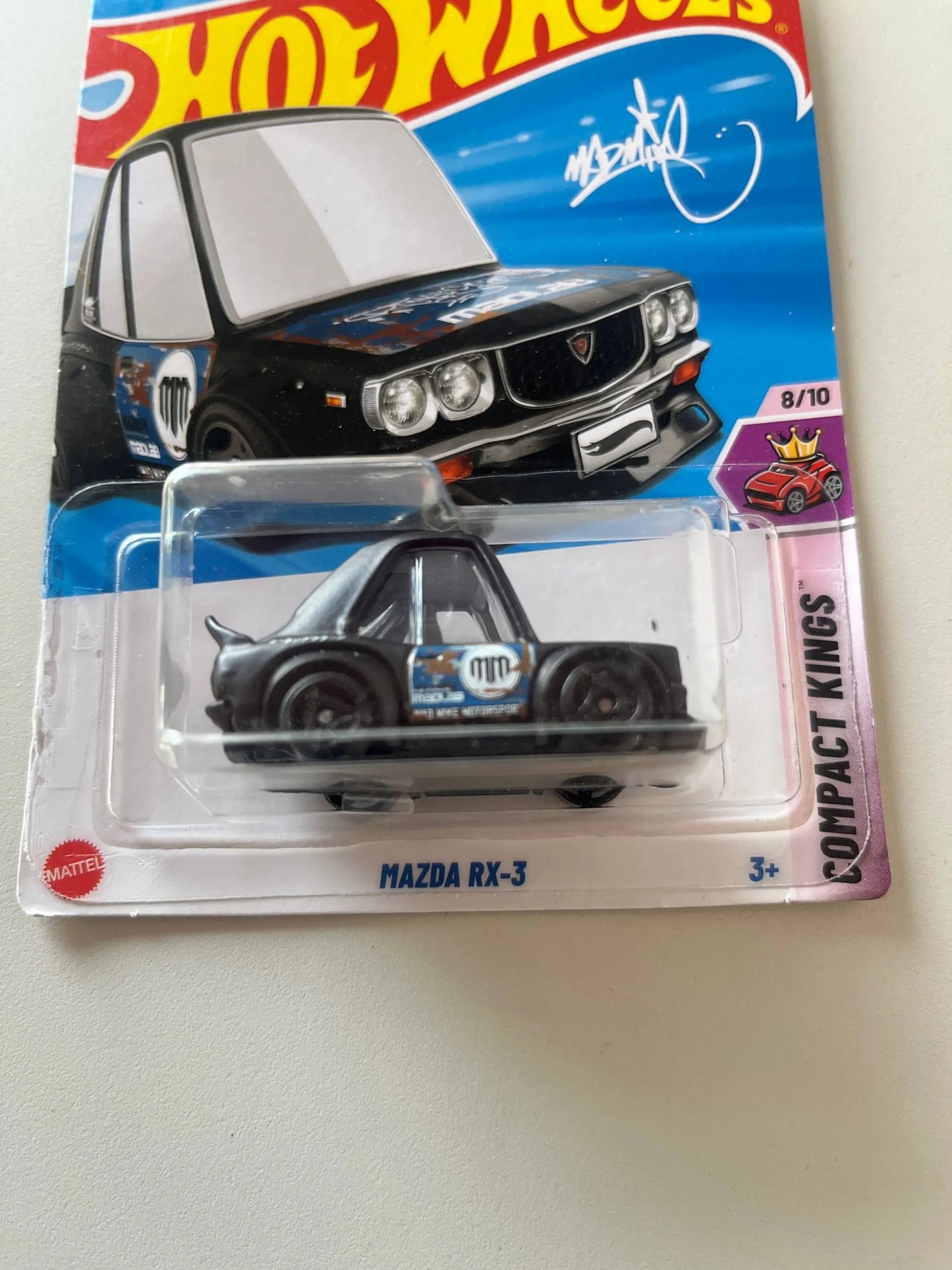 Hot Wheels Mazda RX-3 – Compact Kings Series 8/10 (2025 Mainline, JDM Collector Car)