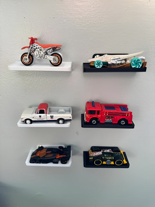 Die-cast Cars Wall Mount/Holder | Stylish 1:64 Mini Car Display & Organizer Home Decor