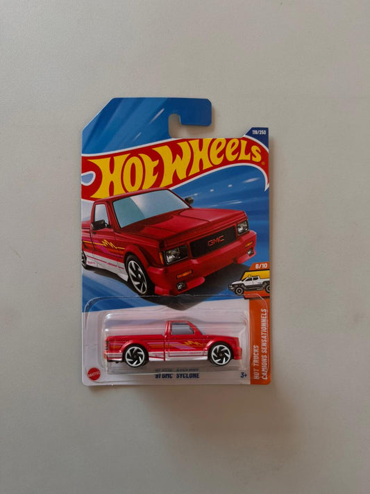 Hot Wheels ’91 GMC Syclone – 1:64 Scale Die-Cast Pickup Truck