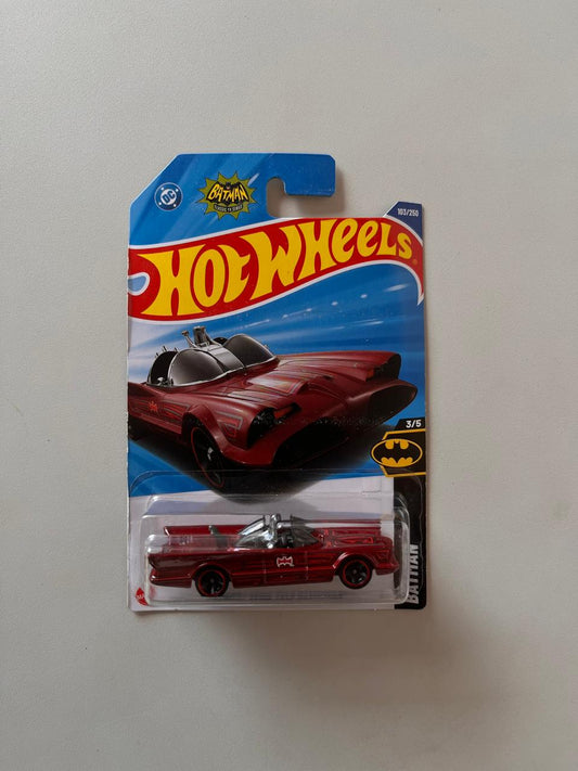 Hot Wheels TV Series Batmobile – 1:64 Scale Die-Cast Batman Car
