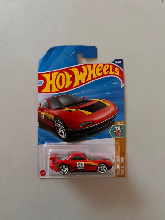 Hot Wheels ’95 Mazda RX-7 Drift – 1:64 Scale Die-Cast Drift Car