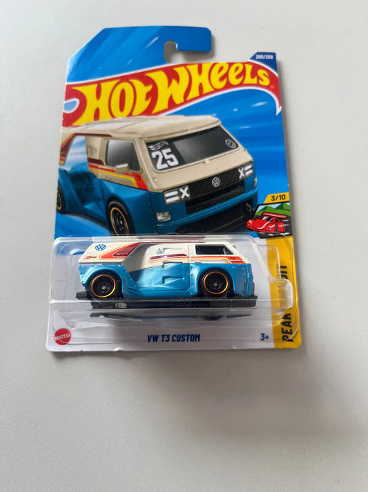 Hot Wheels VW T3 Custom – 208/250 Die-Cast Van (3/10 HW Team Transport Series)