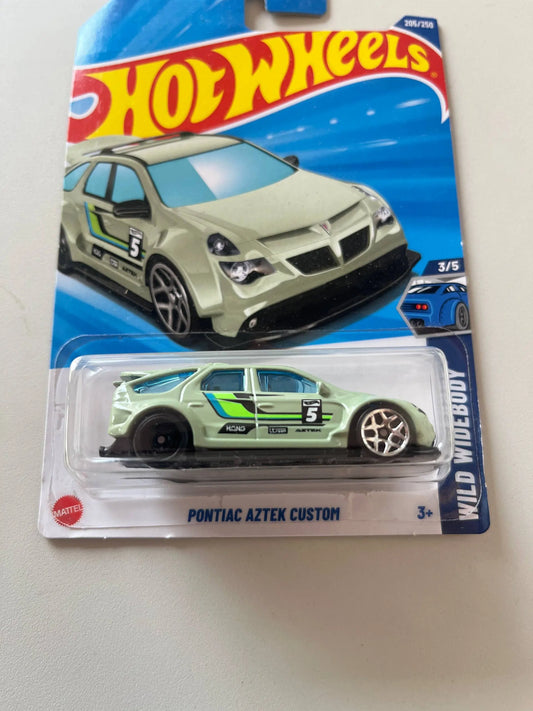 Hot Wheels Pontiac Aztek “Wild Widebody” – 205/250 Die-Cast Car (3/5 HW Wagons Series)