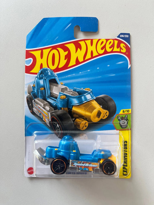 Hot Wheels Speed Driver – 2025 Die-Cast Car (Experimotors Series 8/10, Functional Tool Car)