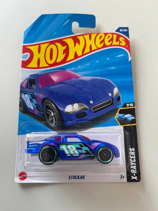 Hot Wheels 2025 Stockar – X-Raycers Series Blue #89/250 Diecast Car